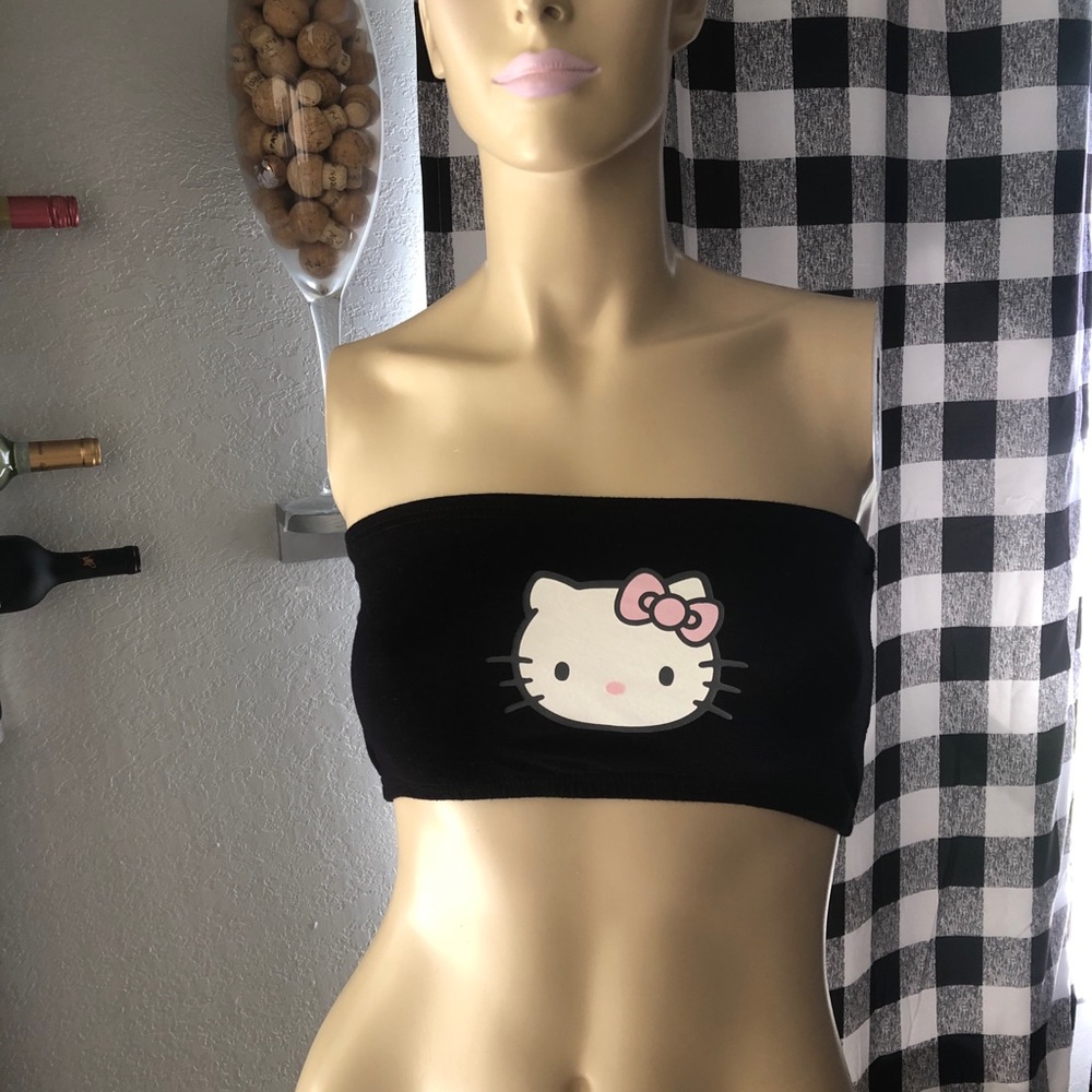 Rare Victoria Couture x Hello Kitty Tube Top